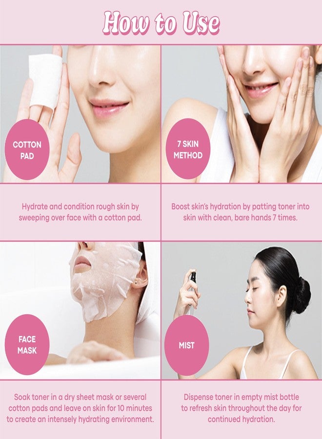 TONYMOLY Mochi Milky Toner Set – Hydrating Korean Toner with Ceramide, Cica, Panthenol & Hyaluronic Acid – Strengthens Skin Barrier, Soothes & Moisturizes – 500ml + 100ml Travel Size Duo - Image 5